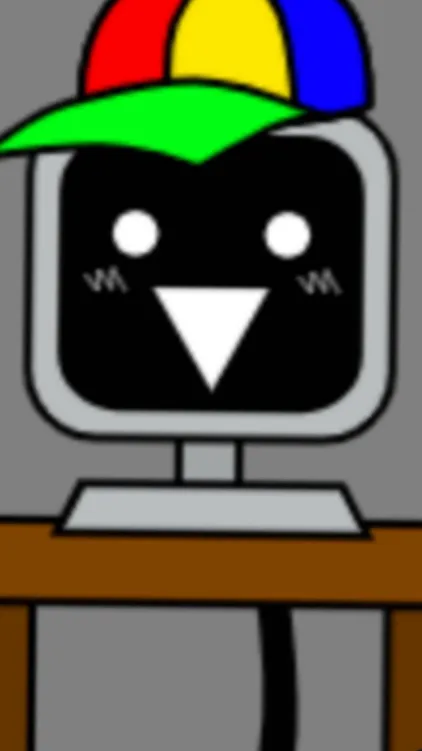 ai character: Mr Fun Computer  background