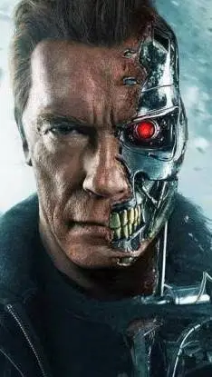 ai character: Terminator new day background