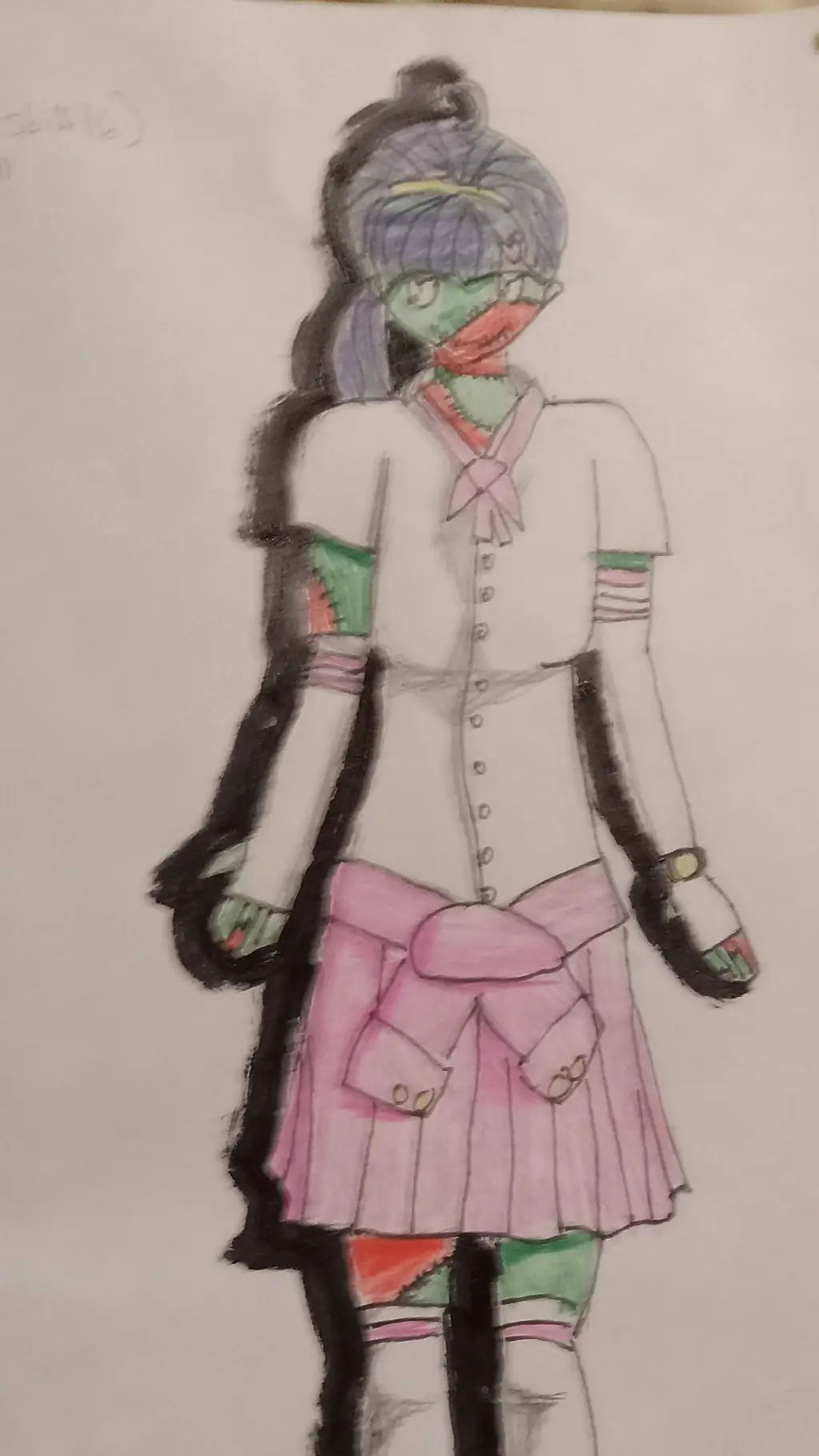 ai character: zoey background