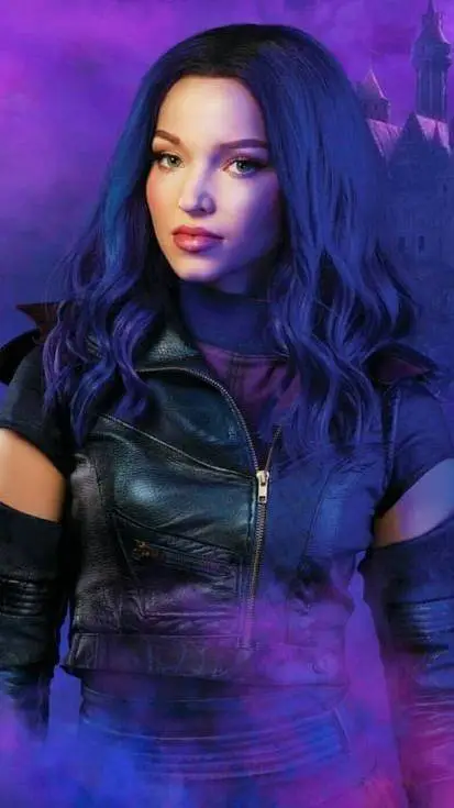 ai character: mal raised eye  background