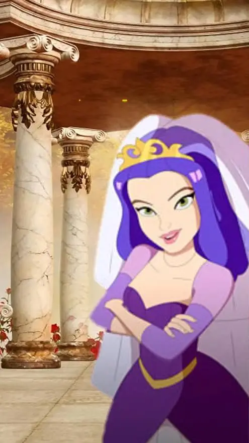 ai character: queen mal background