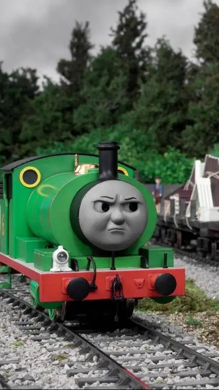 ai character: angry percy background