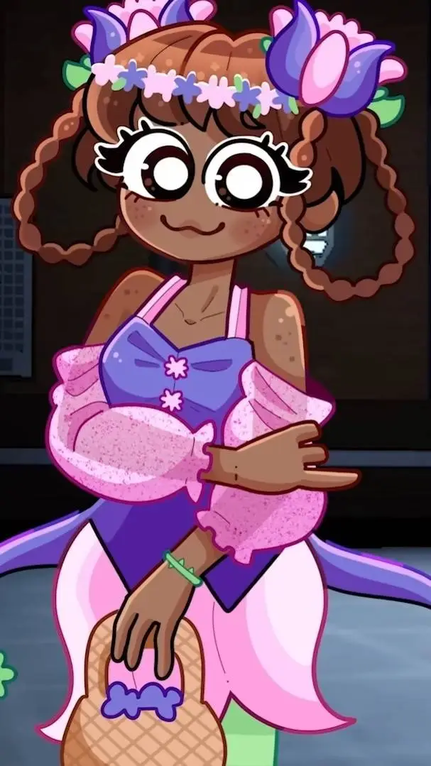 ai character: Bassie is human background