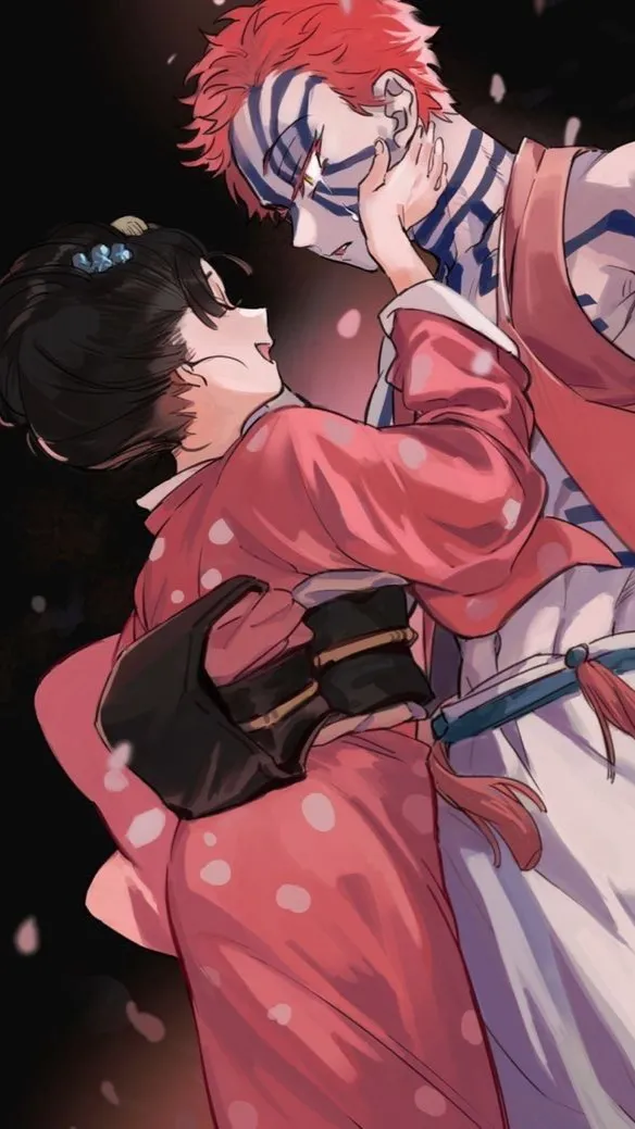 ai character: ♦︎Akaza♢ background