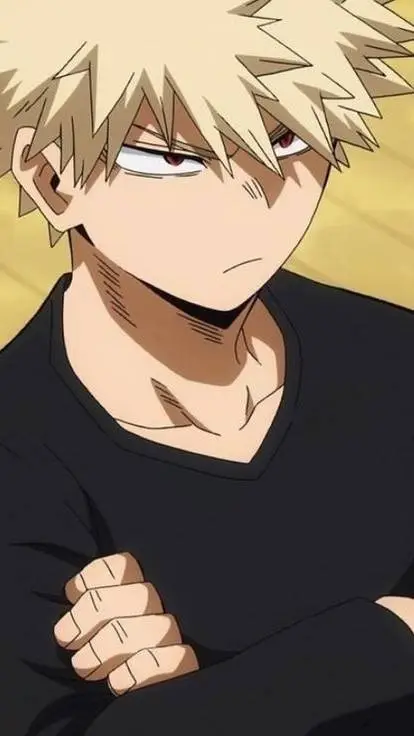 ai character: Katsuki Bakugo  background