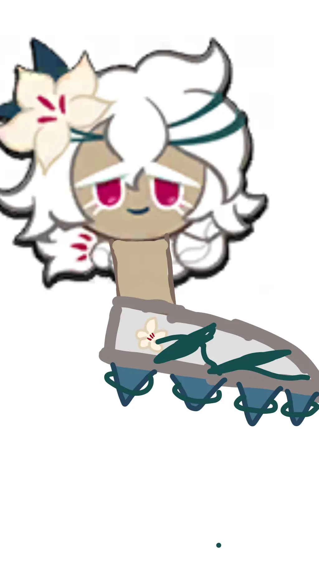 ai character: cookie 42 background