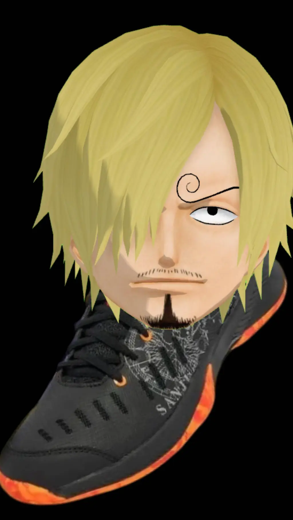 ai character: sanji background