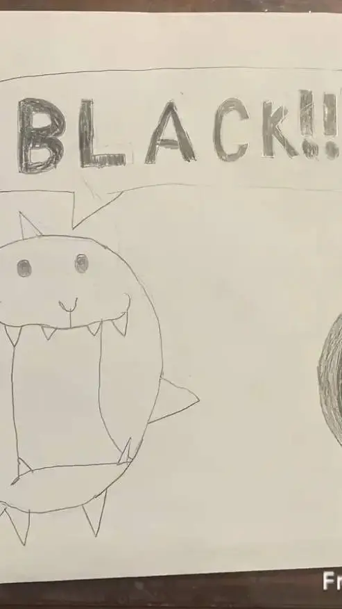 ai character: BLACK background