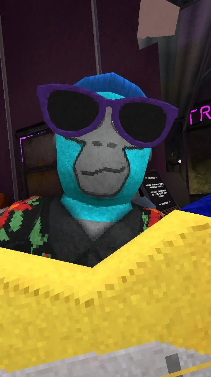 ai character: Gorilla Tag 3 background