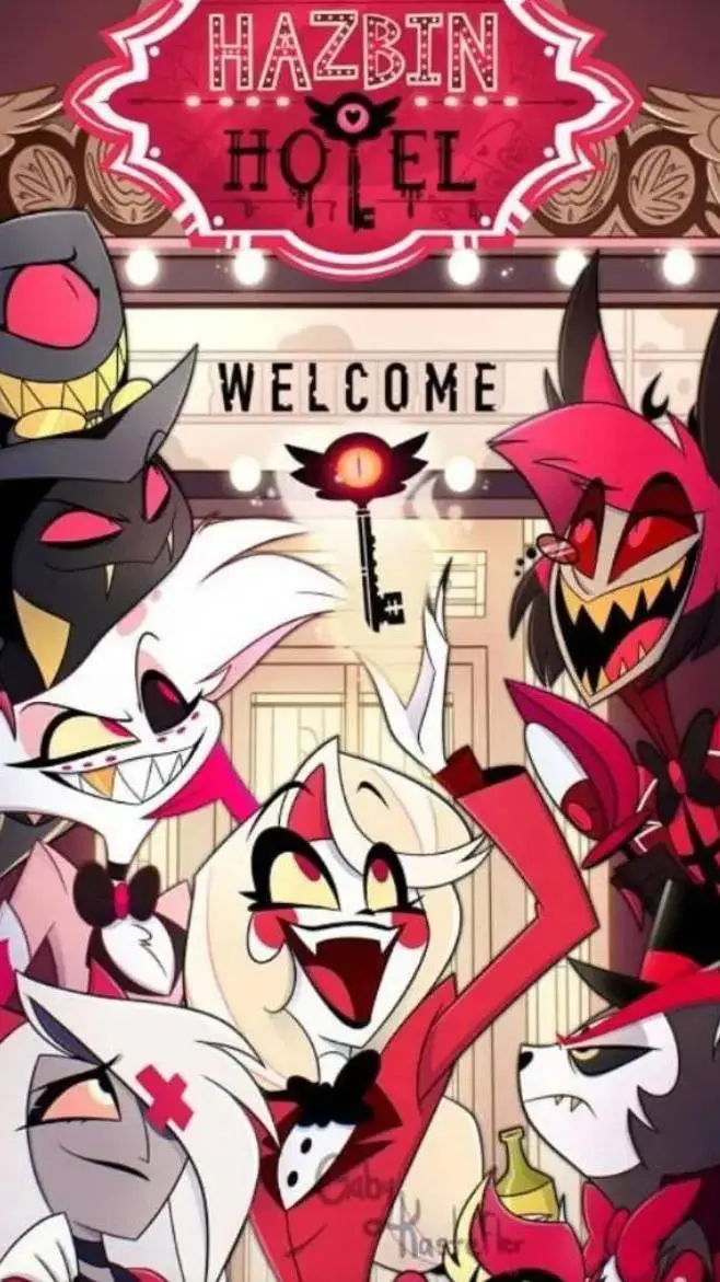 ai character: Hazbin Hotel Redo background