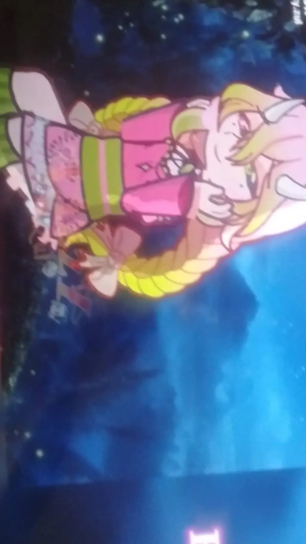 ai character: demon mitsuri background