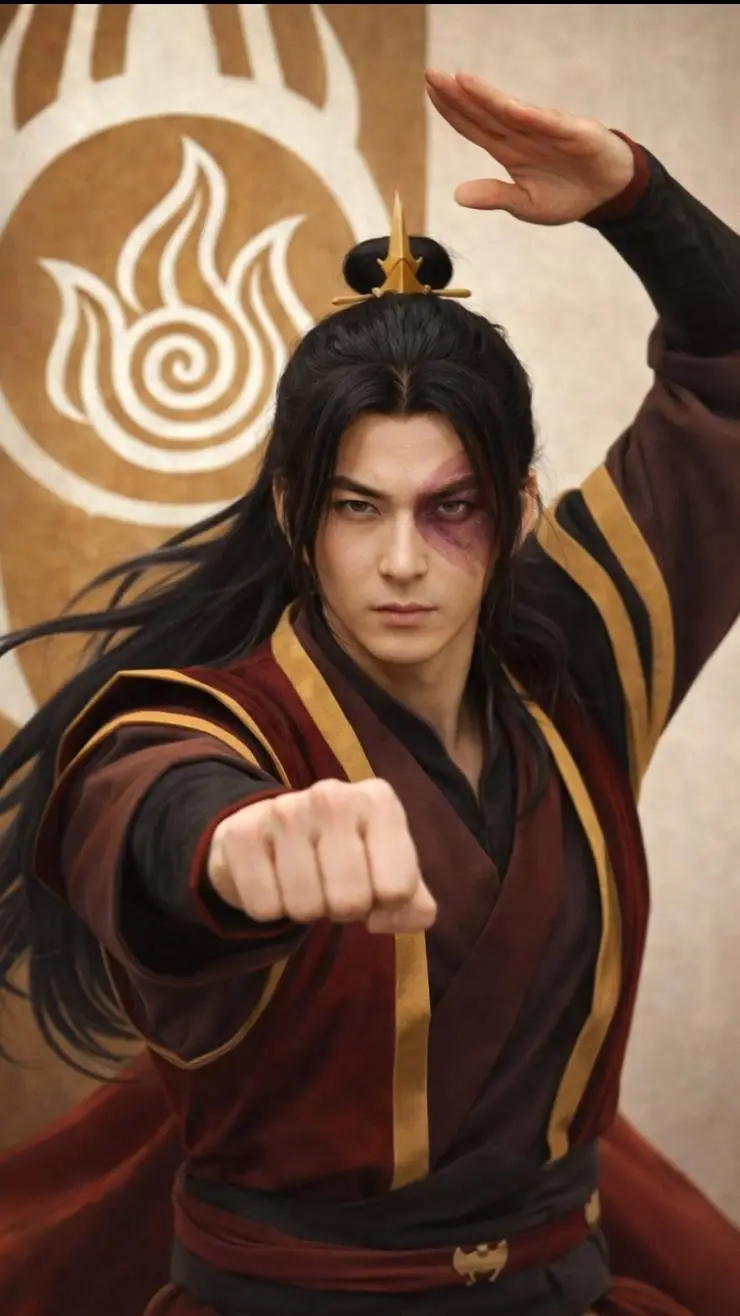 ai character: Fire Lord Zuko background