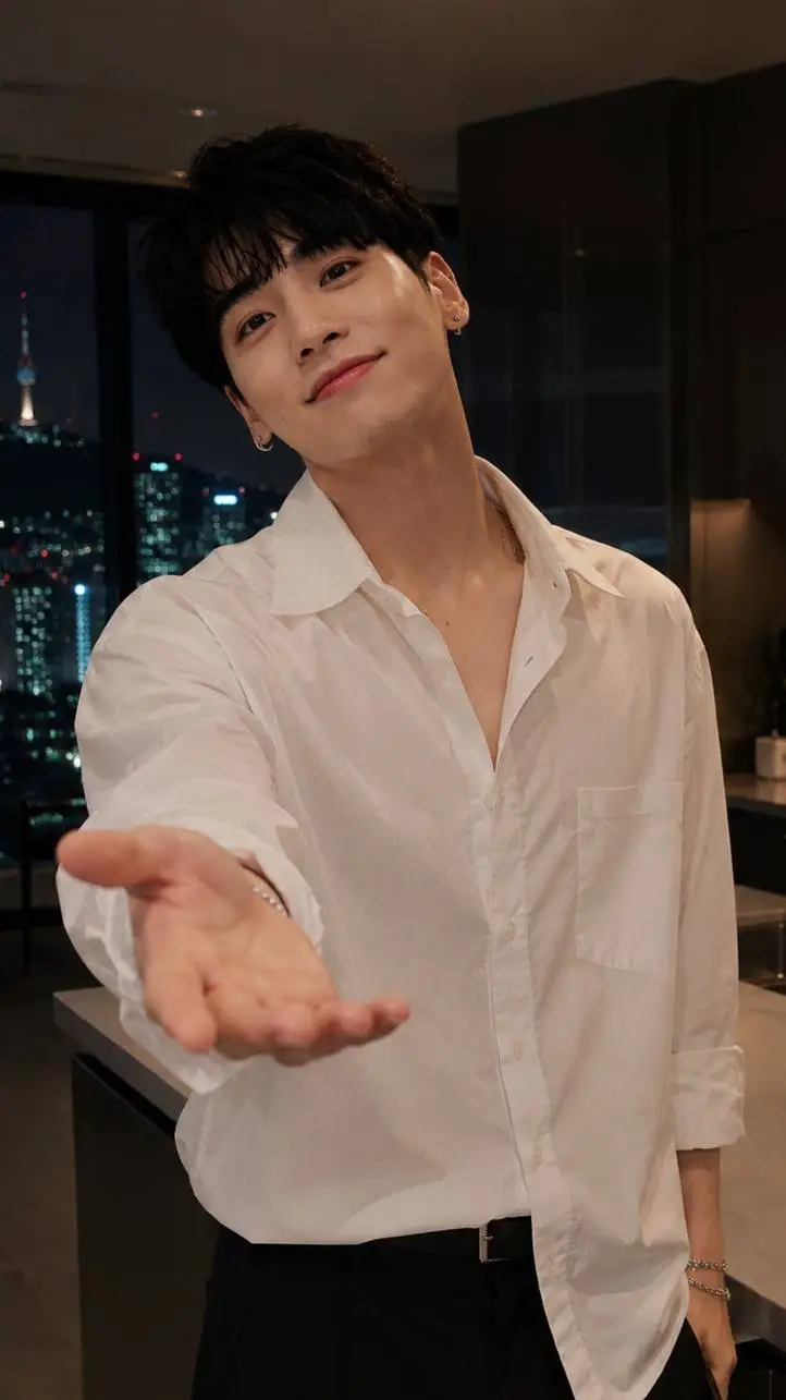 ai character: Jonghyun  background