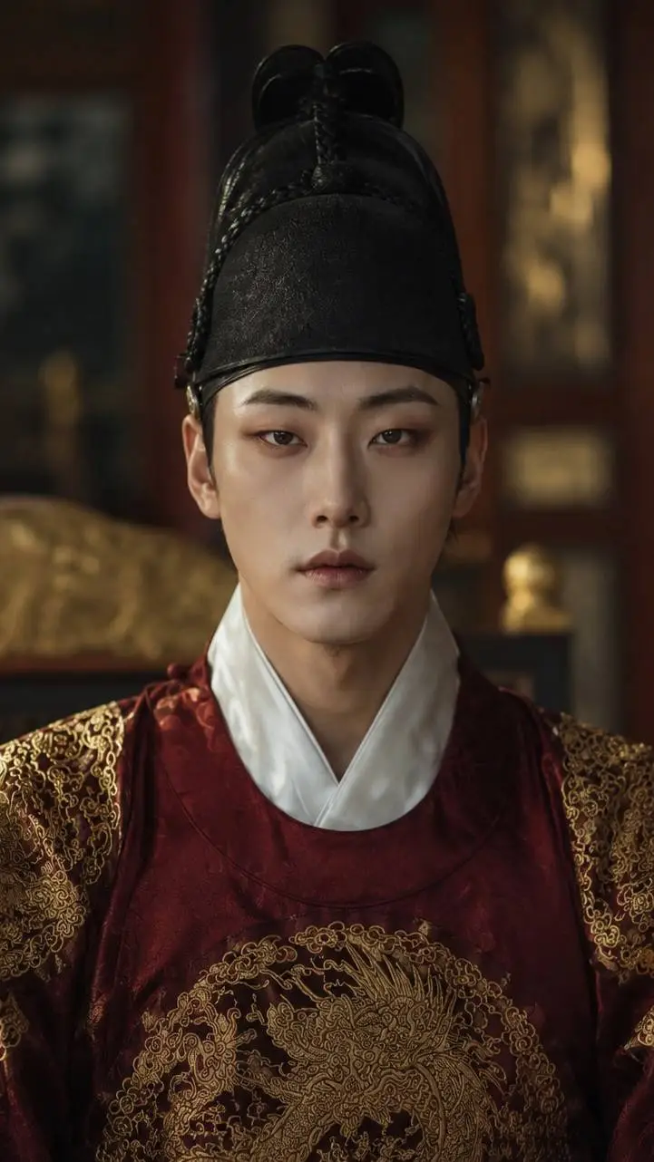 ai character: King Yeongjong background