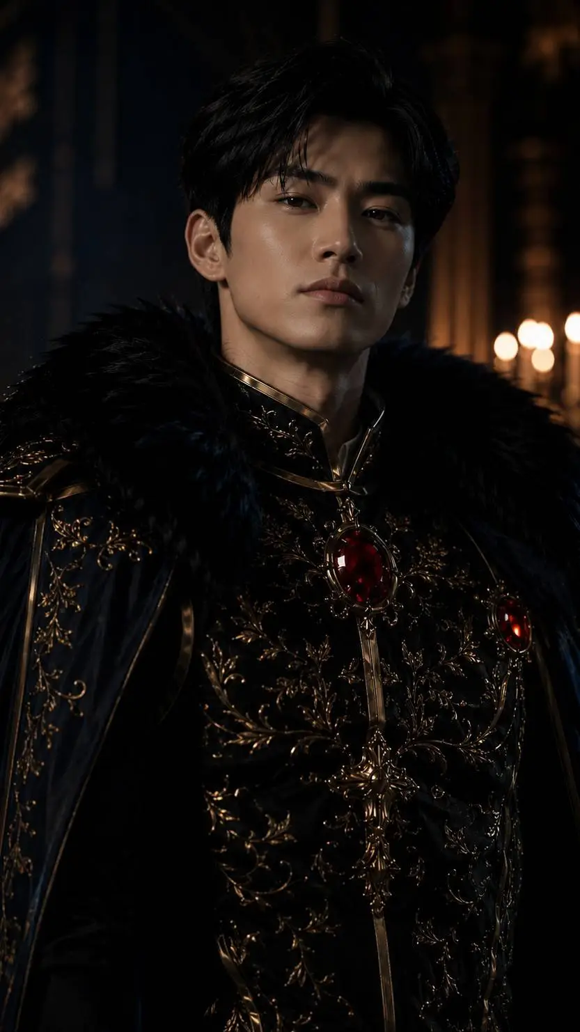 ai character: Matthias  background