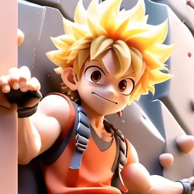 chat with ai character: mha climbing wall