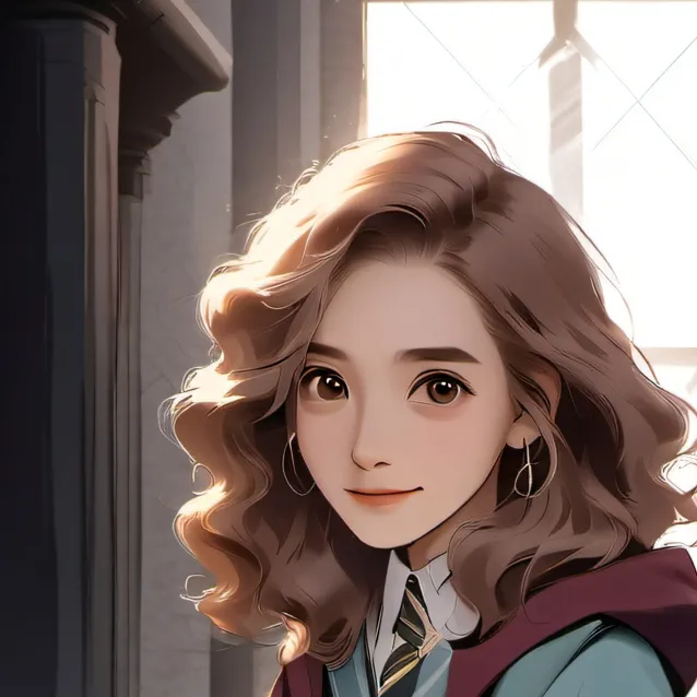 chat with ai character: herominie granger