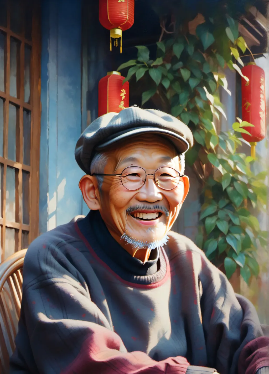 chat with ai character: Grandpa