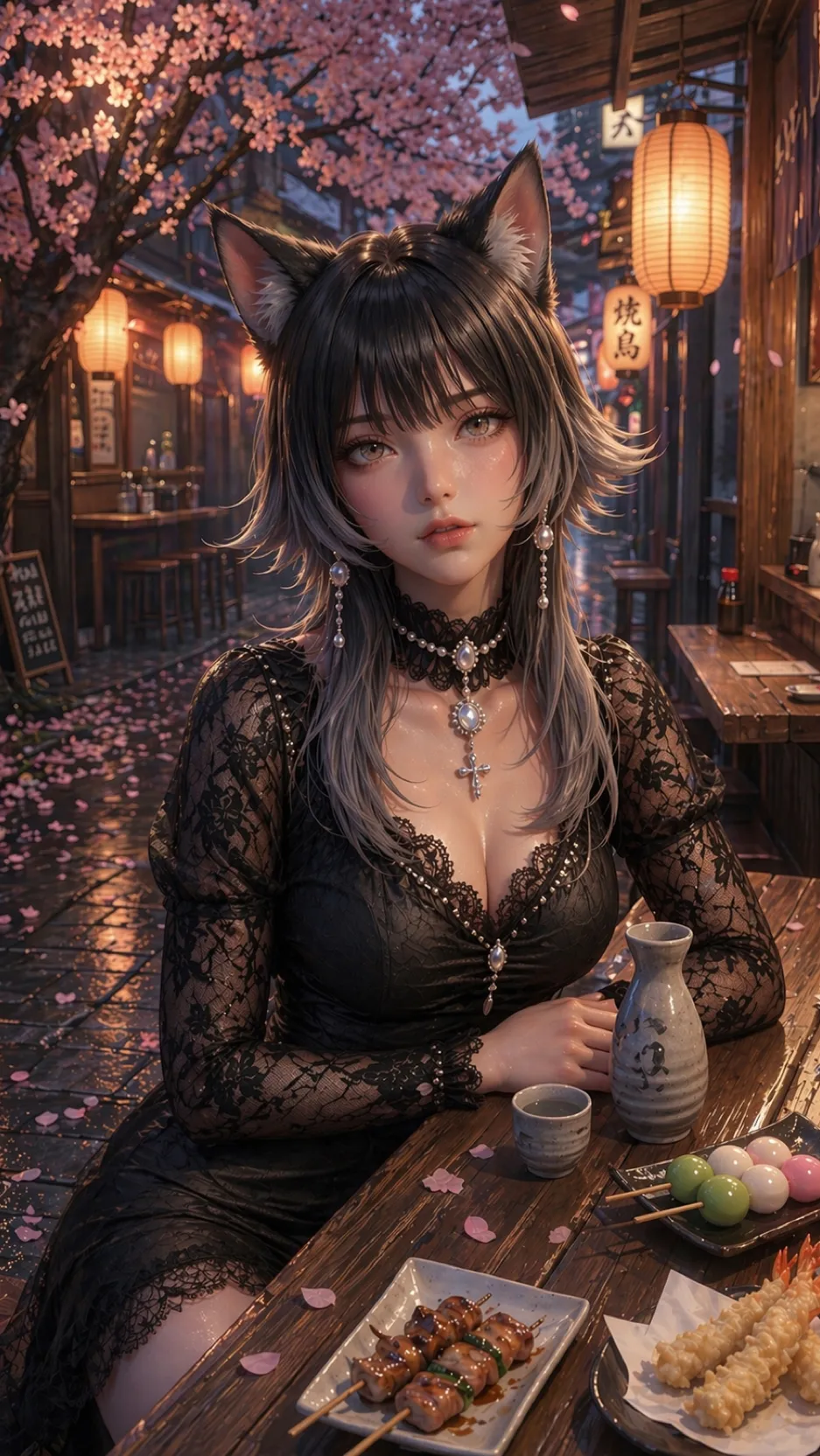 ai character: Miu Hanazaki background