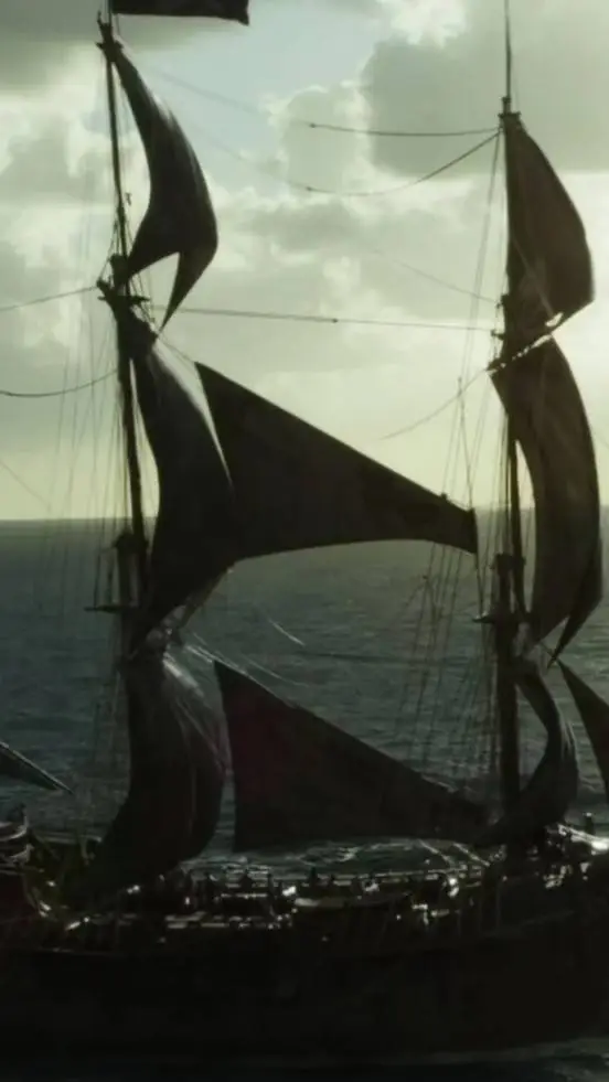 ai character: the black pearl background