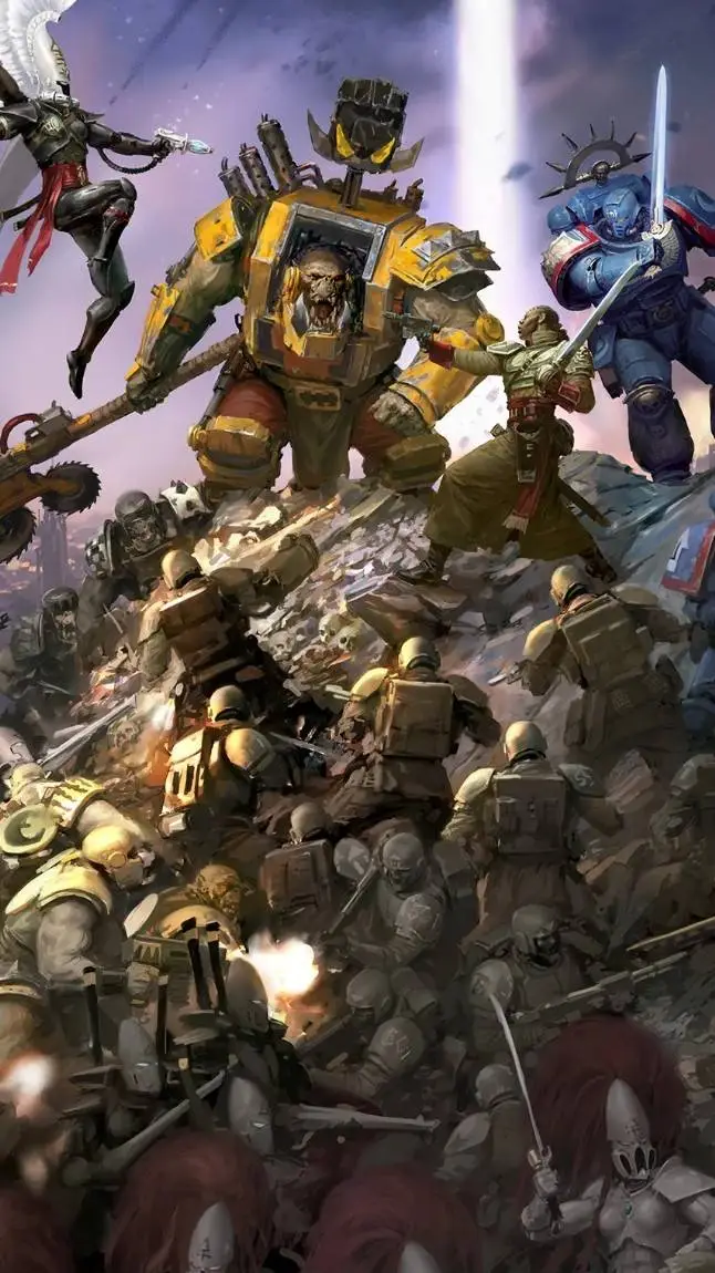 ai character: warhammer background