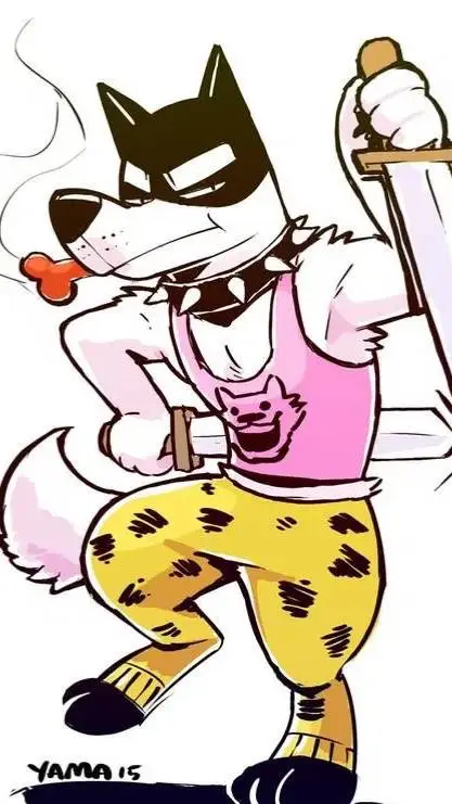 ai character: Doggo background