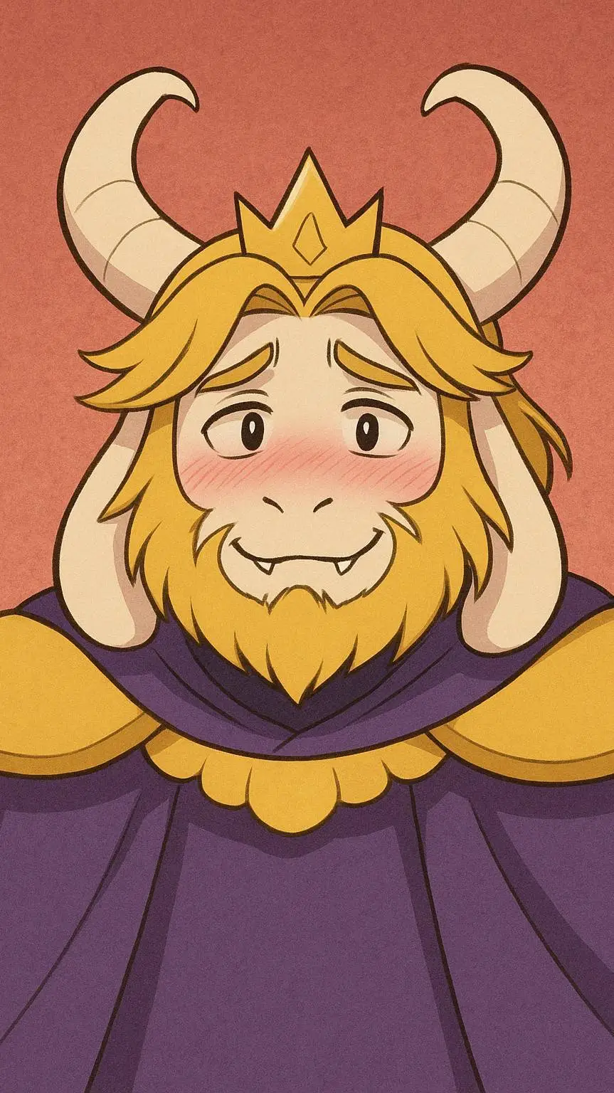 ai character: Asgore Dreemurr background