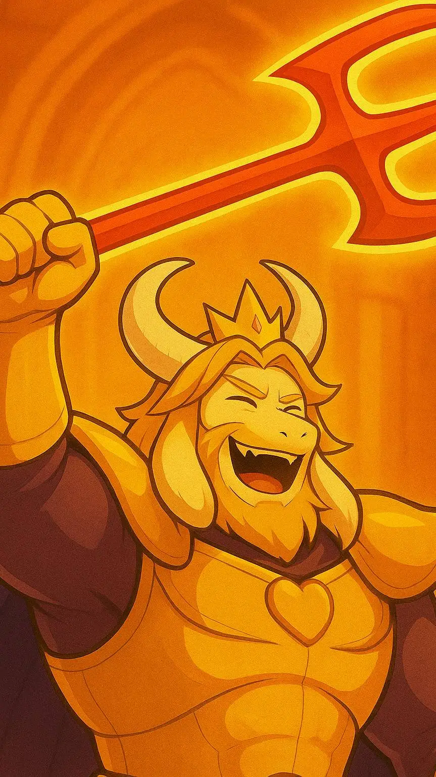 ai character: Asgore Dreemurr background