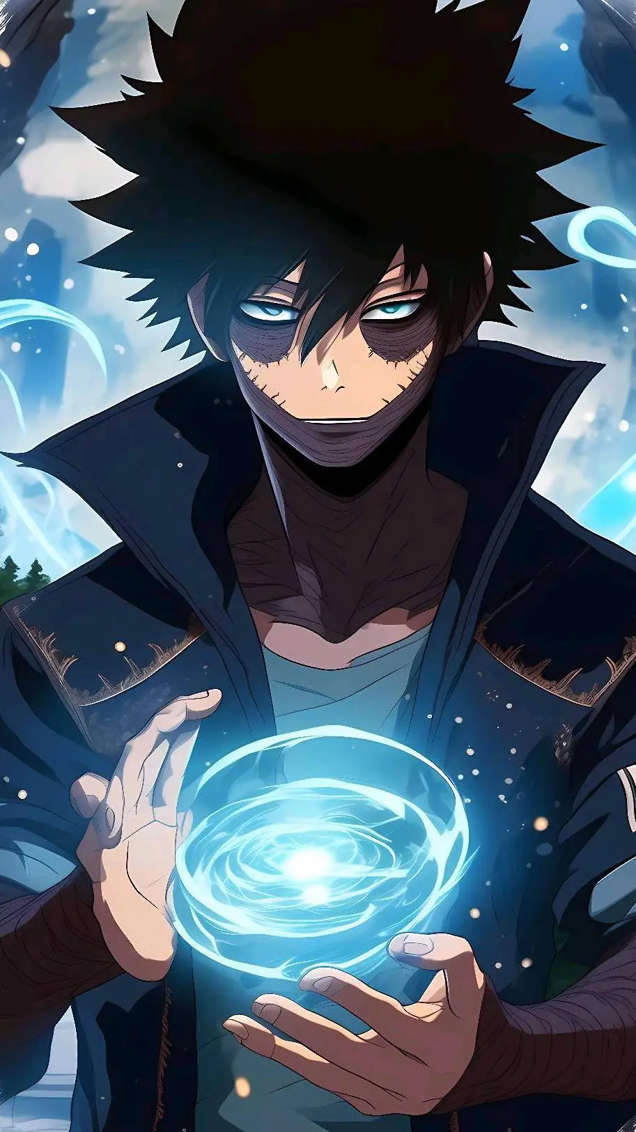 ai character: Dabi background