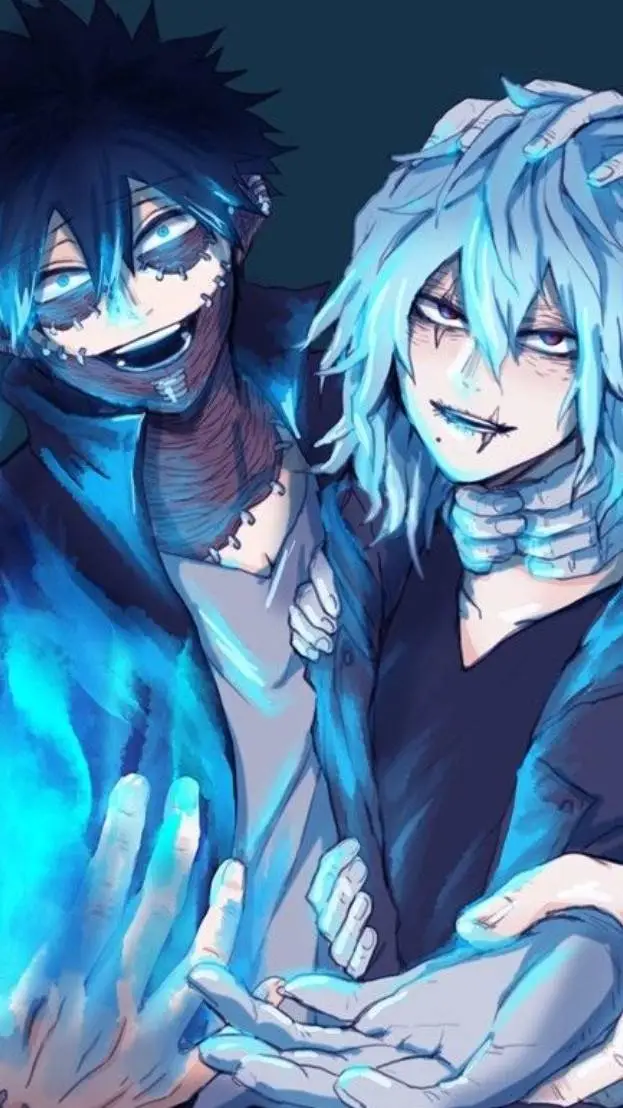 ai character: Dabi/Shigaraki background