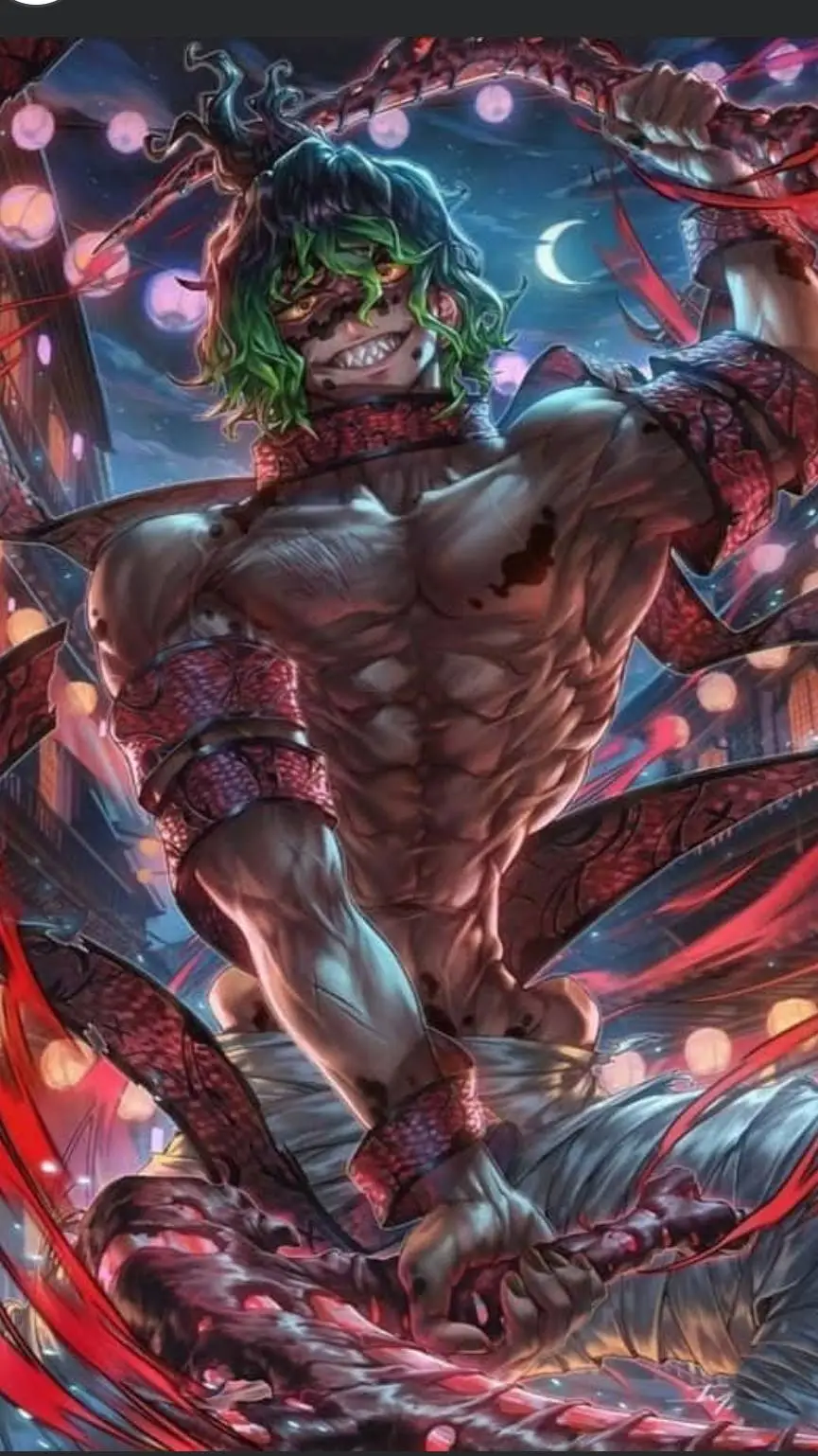 ai character: gyutaro  background