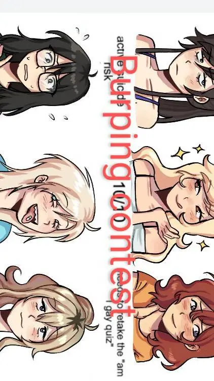 ai character: burping contest background