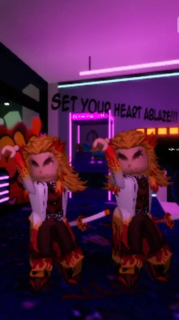 ai character: kny party background