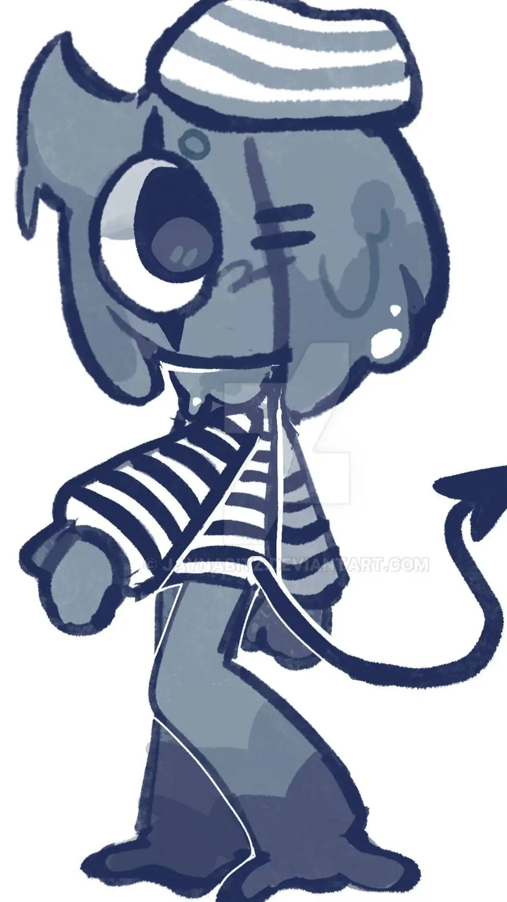 ai character: ~dw blot~ background