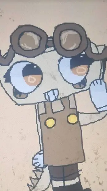 ai character: ~shelly fossilian~ background
