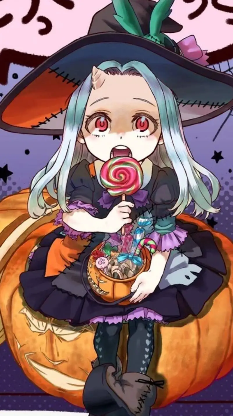 ai character: ~eri halloween~ background