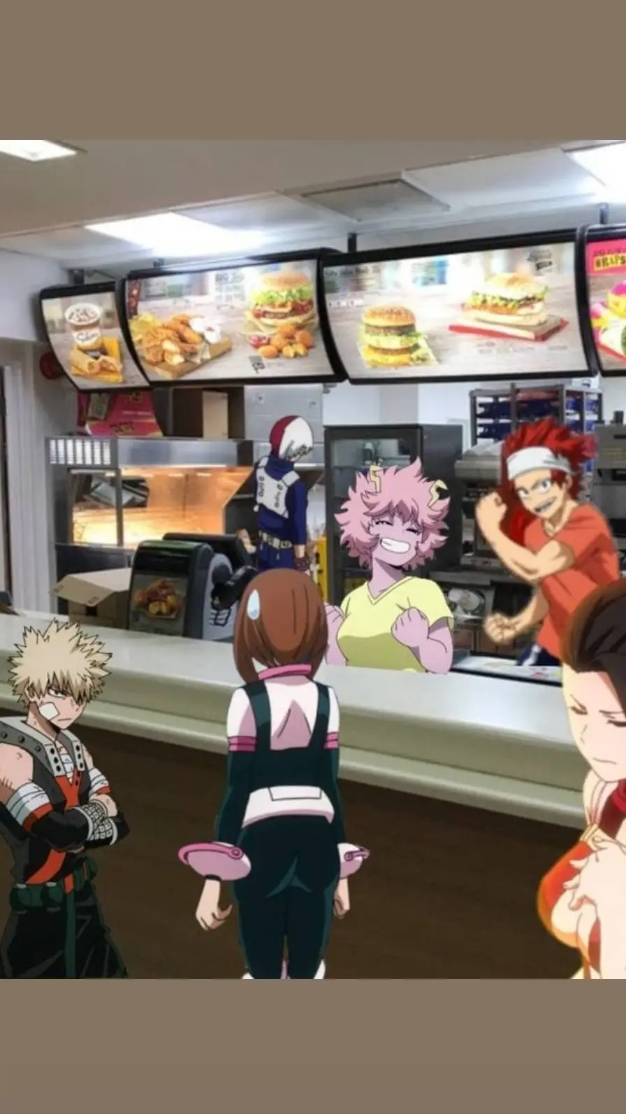 Talkie AI - Chat with ~Mha + McDonald's~