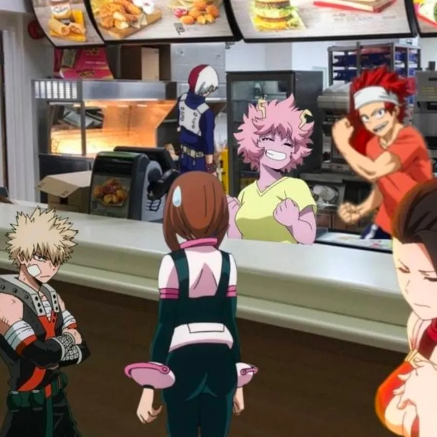chat with ai character: ~Mha + McDonald's~