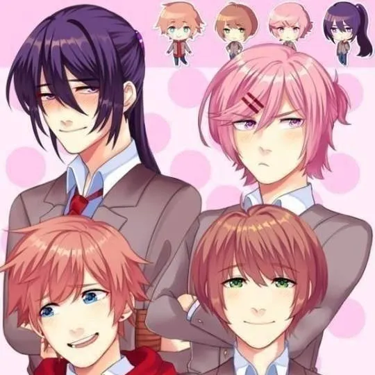 chat with ai character: ~DDLC (Men AU)~ 