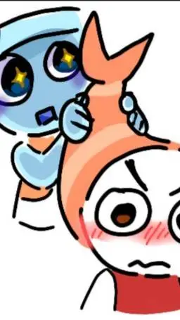 ai character: shrimpo meets finn background