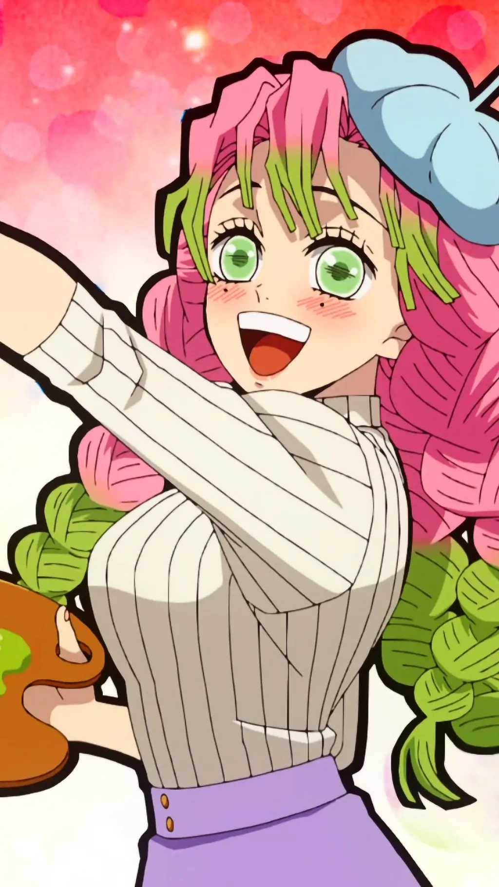 ai character: Mitsuri background
