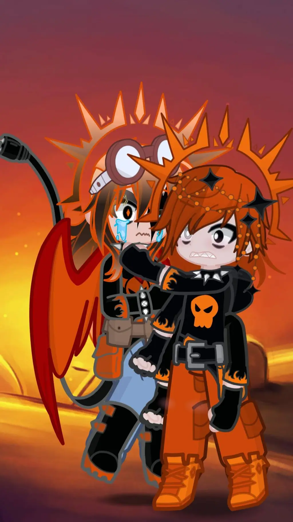 ai character: Brotherly "Love" background