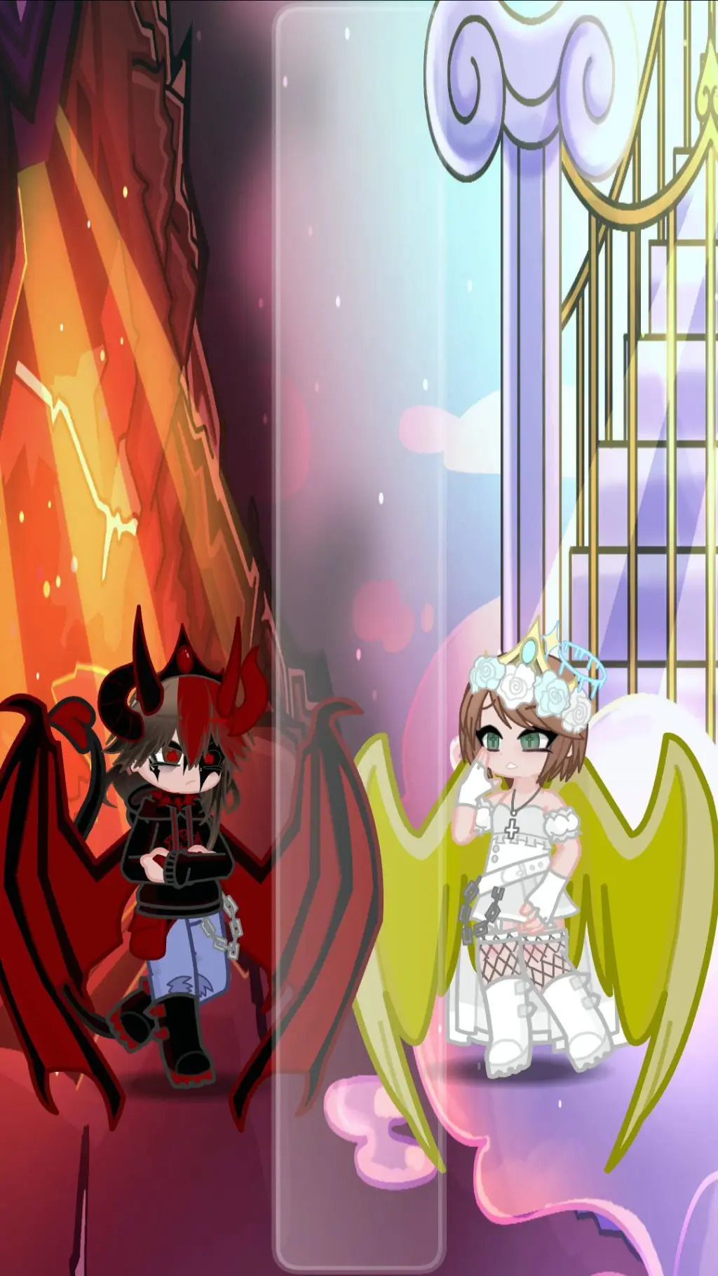 ai character: Forbidden Love background