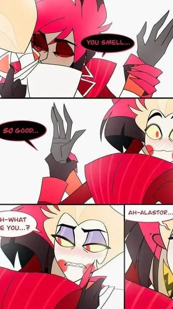 ai character: Alastor/RadioApple background