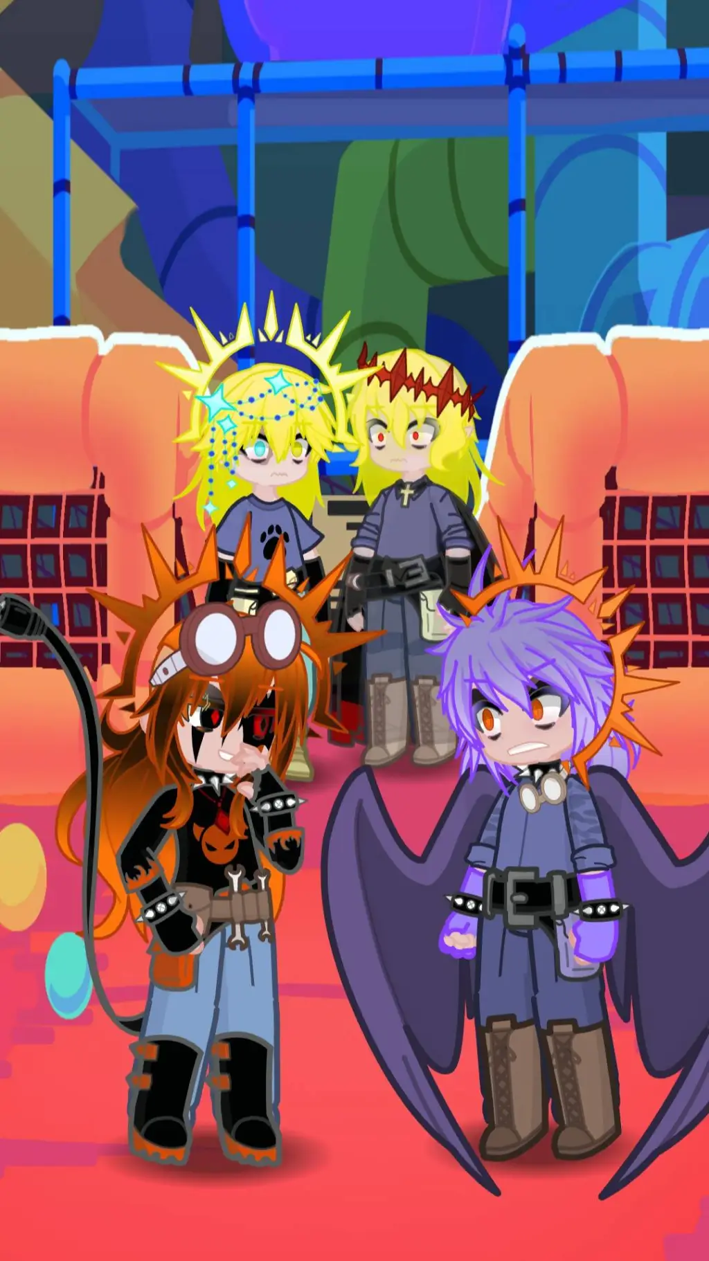 ai character: Unexpected Arrival background