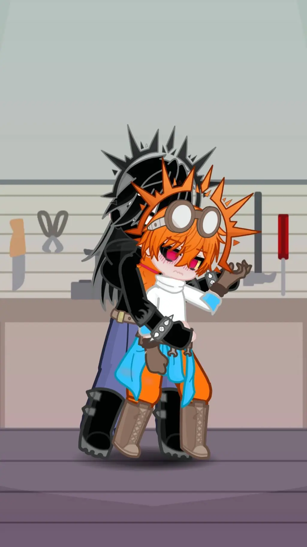 ai character: DarkMechanic background