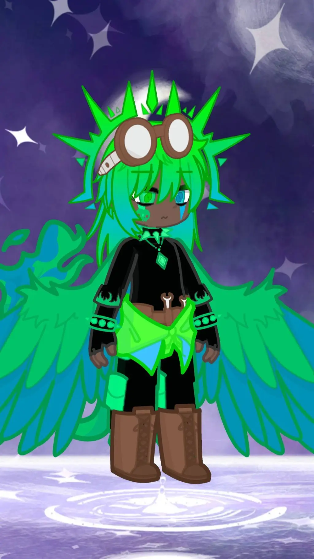 ai character: Grainger X Reno background