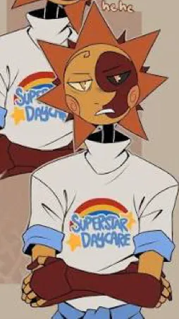 ai character: Solar X Sun background