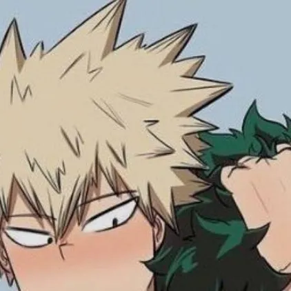 chat with ai character: bakugo and deku
