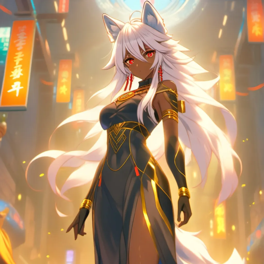 chat with ai character: Wolftress